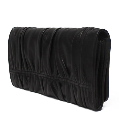 Prada beauty products two-fold wallet Nappa leather ladies (length purse) PRADA