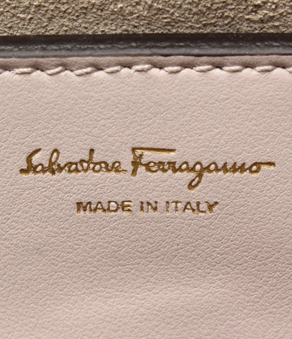 Salvatore Feragamo ผลิตภัณฑ์ความงาม 2way หนังกระเป๋าถือ Gantini ผู้หญิง Salvatore Ferragamo