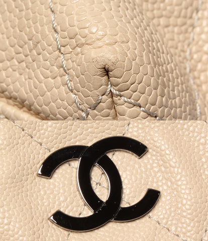 Chanel หนังกระเป๋าสะพาย Soft Caviar Skin ของผู้หญิง Chanel