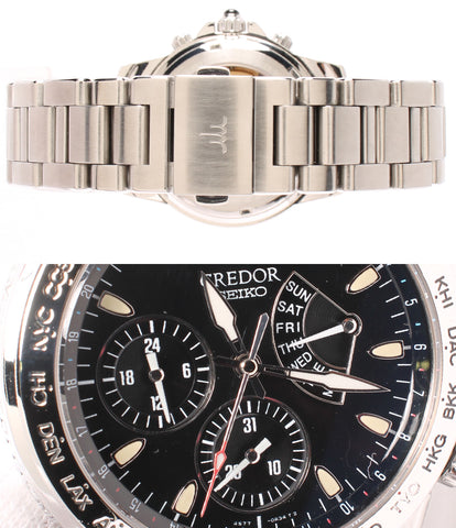 セイコー  腕時計 クレドール フェニックス 熊川哲也 限定モデル 自動巻き ブラック GCBG987 メンズ   SEIKO
