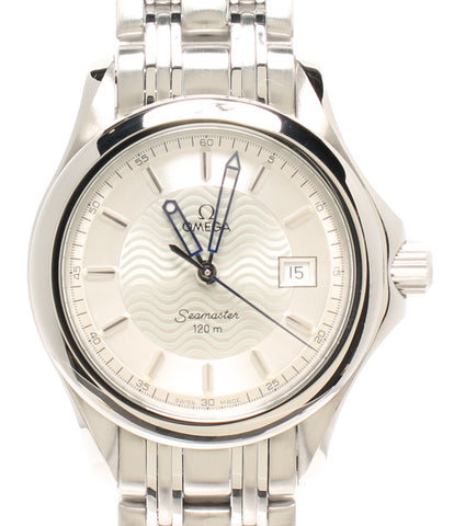 Omega Beauty Watch Seamaster ควอตซ์เงิน 2571.31 สุภาพสตรีโอเมก้า