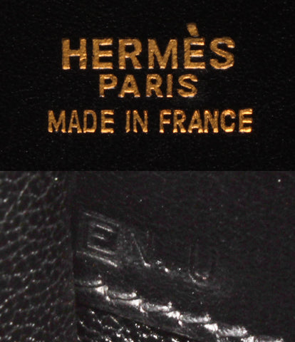 Hermes leather handbag □ E engraved Daruvi Ladies HERMES