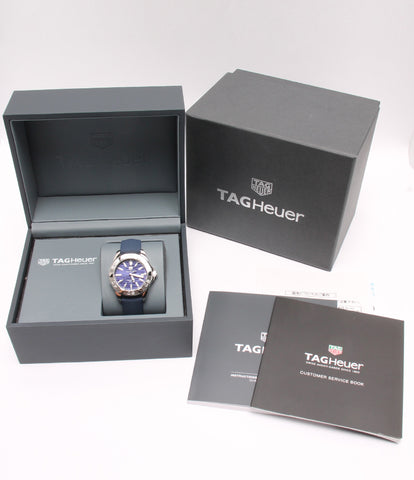 タグホイヤー  腕時計 アクアレーサー  クオーツ ブルー WBD131D FT6170 ユニセックス   TAG Heuer