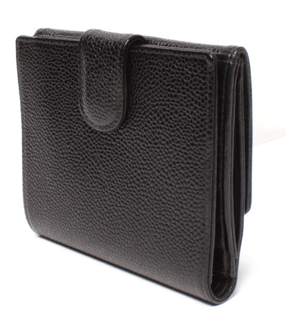 Chanel two-fold wallet caviar skin Kokomaku Ladies (2-fold wallet) CHANEL