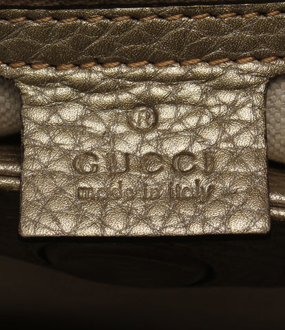 Gucci 2way leather handbag bamboo 336032 520981 Ladies GUCCI