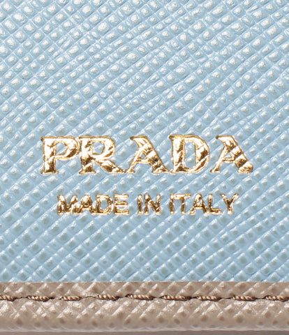 Prada Beauty สามพับกระเป๋าสตางค์ผู้หญิง (กระเป๋าสตางค์ 3 พับ) Prada