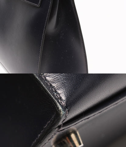 Hermes 2Way leather handbag outside the sewing □ D engraved Kelly 32 Ladies HERMES