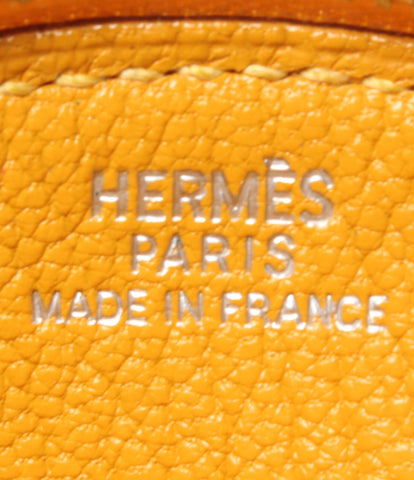 Hermes beauty products coin case Duck □ J stamped Ladies (coin) HERMES