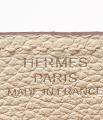 Hermes Beauty Card Case แกะสลัก C- คอผู้หญิง (COIN CASE) Hermes