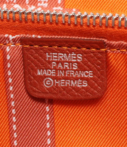 Hermes beauty products round zipper wallet □ O engraved A zap long silk Inn Ladies (round zipper) HERMES