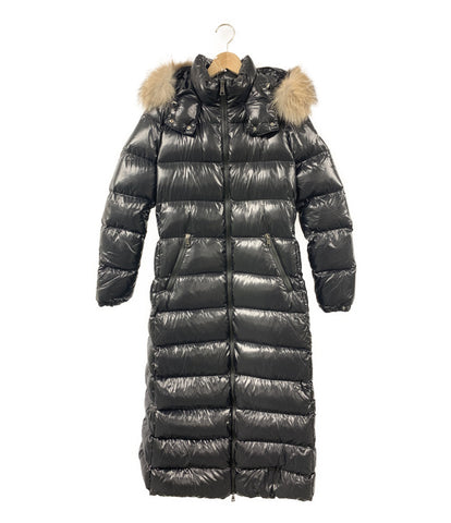 Moncler As New Long DownCoat WITH Fur HUDSON 3 Ladies SIZE 3 (M) MONCLER