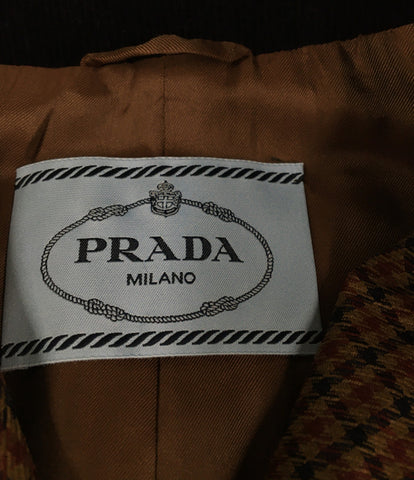 Prada Tailed Jacket Ciot Ladies ผู้หญิงขนาด 42 (m) Prada
