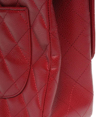 Chanel Leather chain shoulder bag Deca Matorasse Ladies CHANEL