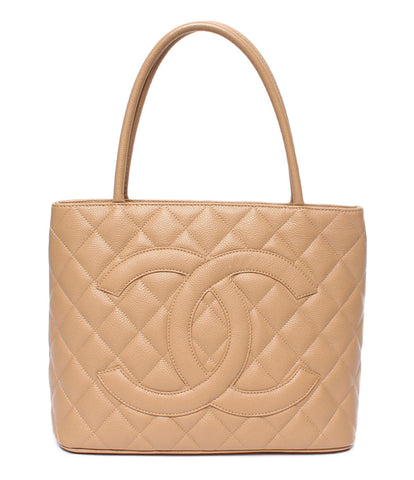 Chanel Leather Tote Bag Reprint Tote Ladies CHANEL