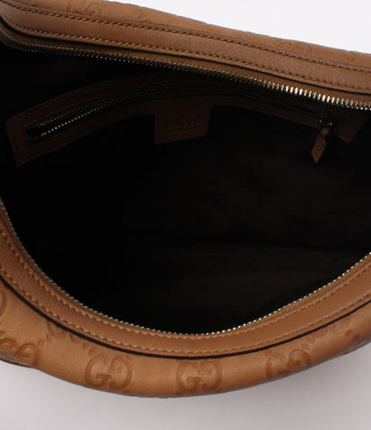 Gucci leather shoulder bag Gutchishima 232962 Ladies GUCCI