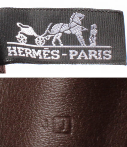 Hermes 2WAY tote bag imprinted □ J caravan Horizontal Ladies HERMES