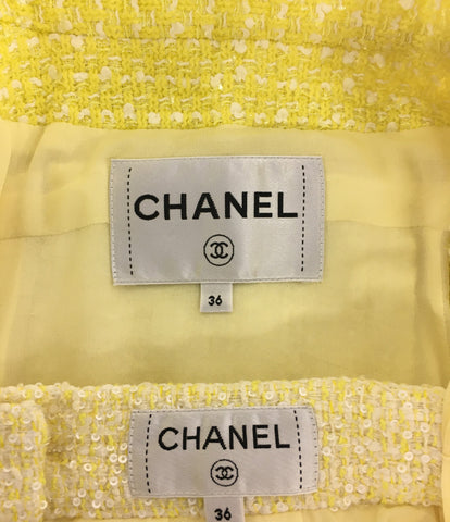 // @香奈儿美容产品Coco Mark按钮Tweed设置女性大小36（S）Chanel
