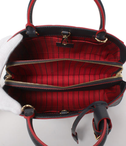 Louis Vuitton 2Way leather handbag Montaigne BB Monogram Anne plant M42747 Women Louis Vuitton
