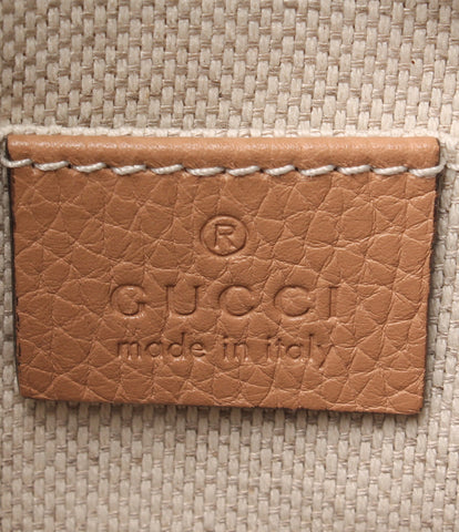 gucci ผลิตภัณฑ์ความงามกระเป๋าสะพายหนัง SOHO 308364 204991 ผู้หญิง gucci