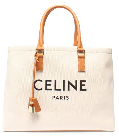 Celine Beauty Tote Bag Horizontal Canvas Ladies CELINE