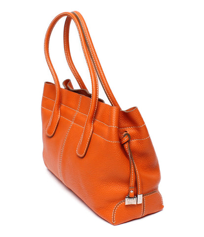 Todds Leather Tote Bag Women Tod's