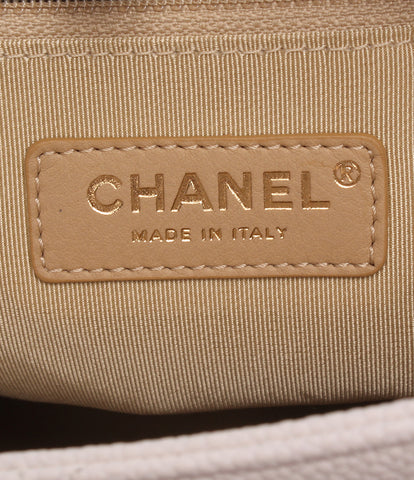 Chanel Beauty 2WAY Leather Shoulder Bag Soft Caviar Skin Ladies CHANEL