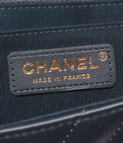 Chanel beauty products V-stitched leather shoulder bag V stitch Ladies CHANEL