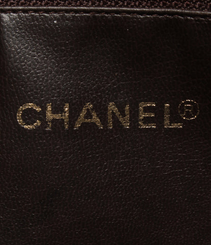 Chanel suede leather shoulder bag ladies CHANEL