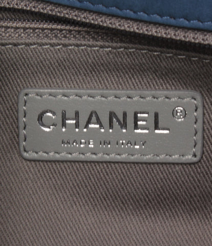 Chanel Coated Canvas Shoulder Bag Matelasse Ladies CHANEL