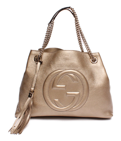 Gucci beauty products leather tote bag Soho 308982 002404 Ladies GUCCI