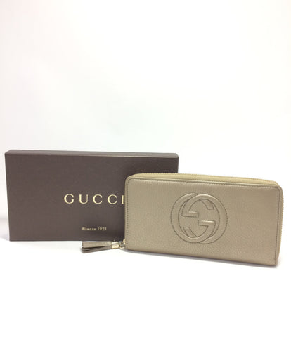 Gucci Beauty Product Round Fastener กระเป๋าสตางค์ยาว SOHO 308004 0416 สตรี (Round Fastener) Gucci
