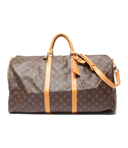 Louis Vuitton Leather Boston Bag Keepol Bandolier M41414 Unisex Louis Vuitton