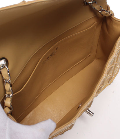 Chanel Chain Shoulder Bag Wild Stitch Chocober Chanel