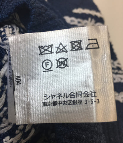 シャネル 美品 刺繍 半袖ニット      レディース SIZE 38 (M) CHANEL