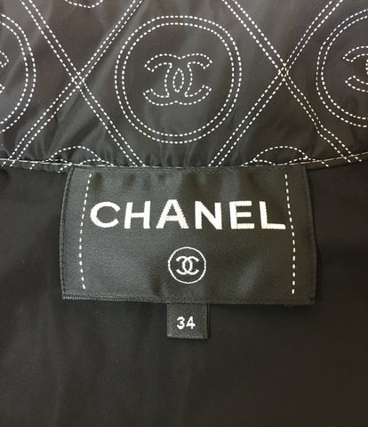 Chanel Beauty Cocomark Camellia Nylon Zip Jacket Ladies SIZE 34 (Under XS) CHANEL