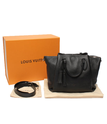 Louis Vuitton ผลิตภัณฑ์ความงาม 2way หนังกระเป๋า Haumair Monogram Mahina M55029 สุภาพสตรี Louis Vuitton
