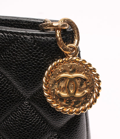 Chanel Tote Bag พิมพ์สิริ Caviar Skin Women's Chanel