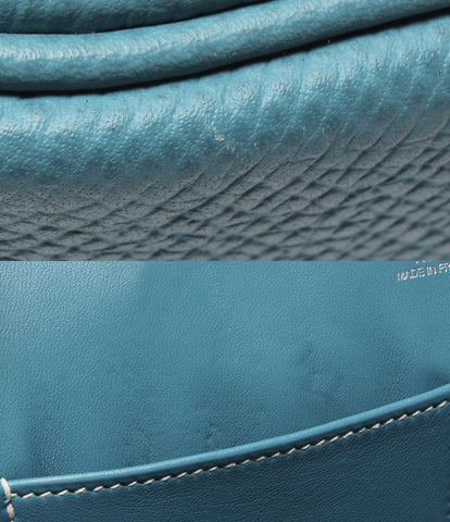 Hermes Leather Handbag □ L Engraved Plum Elan 28 Ladies HERMES