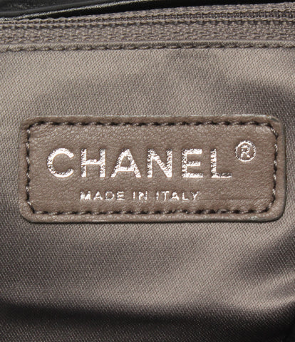 Chanel Plachen หนังกระเป๋ามือ Coco Mark 12121918 Chanel