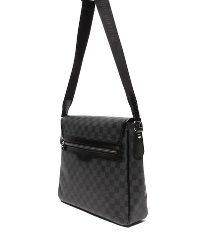 Louis Vuitton Beauty Shoulder Bag Daniel MM Dumie Graphit M58029 Men's Louis Vuitton