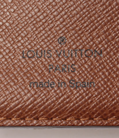 Louis Vuitton กระเป๋าสตางค์สองพับ Portobier Cultokuridimone Monogram Muragami Murakami M61666 ผู้ชาย (2 พับกระเป๋าสตางค์) Louis Vuitton