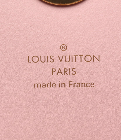 Louis Vuitton ห่วงโซ่กระเป๋าสะพาย Portophiille Flor Chain Rose Ballerine Monogram M67405 สุภาพสตรี Louis Vuitton