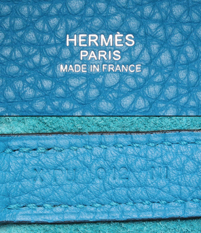 Hermes Handbag Taurillon Clemence X Engraved Picotan Lock MM Ladies HERMES