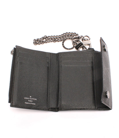 Louis Vuitton Chain Compact Wallet Tri-Fold Wallet Monogram Eclipse M63510 Men's (3-Fold Wallet) Louis Vuitton