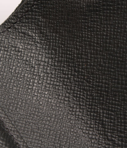 Louis Vuitton โซ่กระเป๋าสตางค์ขนาดกะทัดรัดสามพับกระเป๋าสตางค์ Monogram Eclipse M63510 ผู้ชาย (กระเป๋าสตางค์ 3 พับ) Louis Vuitton