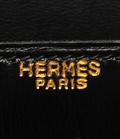 Hermes皮革手提包复古女性爱马仕