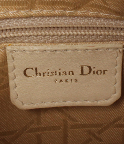 Christian Dior 2way Leather Handbag Lady Dior Ladies Christian Dior