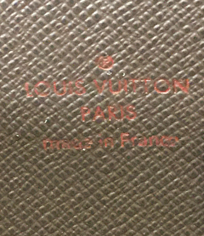 Louis Vuitton รอบสปริงกระเป๋า Jippy Wallet Damier N60015 ผู้ชาย (กระเป๋าสตางค์ยาว) Louis Vuitton