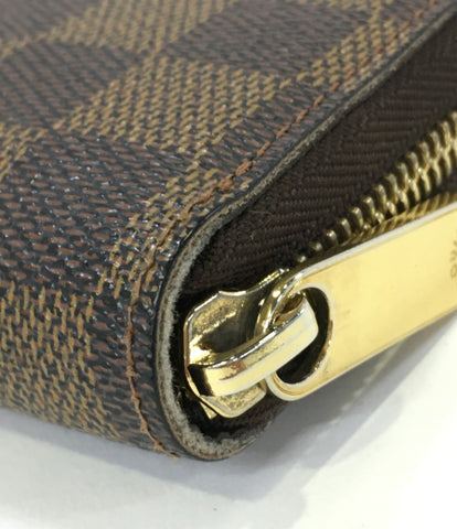 Louis Vuitton รอบสปริงกระเป๋า Jippy Wallet Damier N60015 ผู้ชาย (กระเป๋าสตางค์ยาว) Louis Vuitton