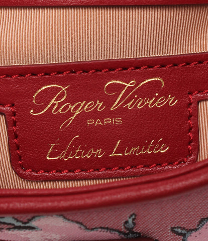 Legean Vivier ความงามกระเป๋าถือ Beauvigier กุหลาบช่อดอกไม้ Roger Vivier